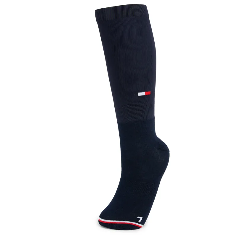 Tommy Hilfiger Men's New York Long Winter Riding Socks -  Desert Sky
